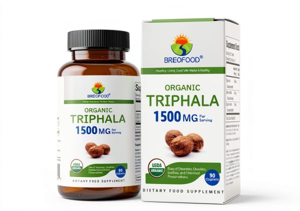 Healthy Living Quest Organic Triphala Supplement 1500mg-0