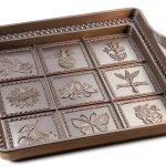 Nordic Ware Square Cake Pan Aluminum Nonstick Oven Safe-0