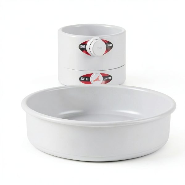Round Cake Pan Fat Daddio's Aluminum 8x2 Set-4
