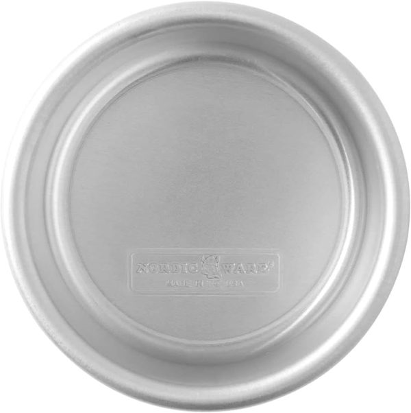 Nordic Ware Round Cake Pan Aluminum Bakeware 4 Inch-1