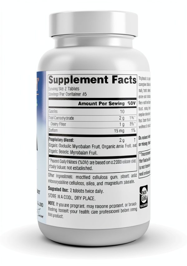 Triphala Herbal Supplement GI Support Regularity USA Made-2