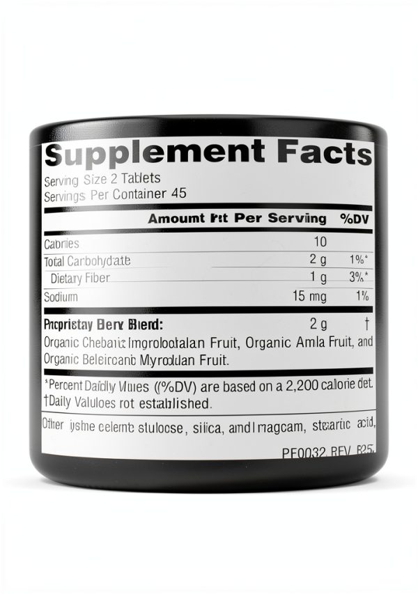 Triphala Herbal Supplement GI Support Regularity USA Made-1