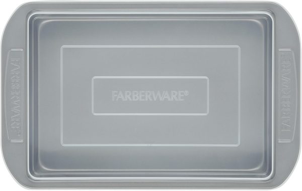 Farberware Gray Cake Pan Nonstick Oven Safe 9x13-11