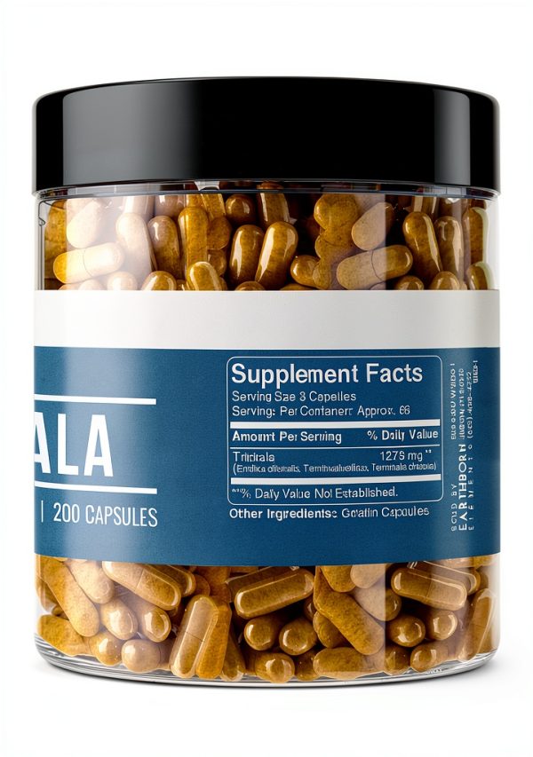 Earthborn Elements Triphala Capsules Pure Health Support-2