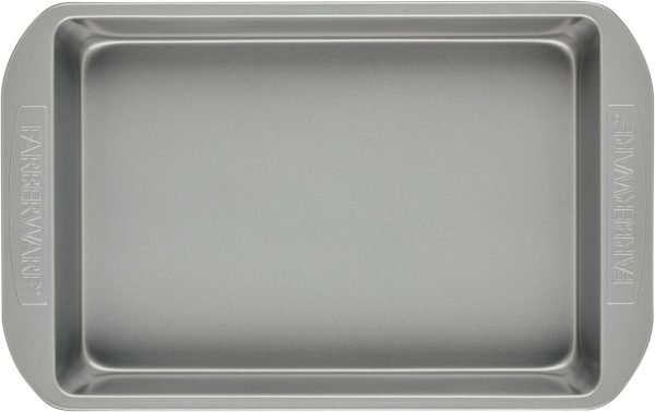 Farberware Gray Cake Pan Nonstick Oven Safe 9x13-10