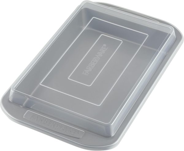 Farberware Gray Cake Pan Nonstick Oven Safe 9x13-8