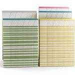 Youngever Multi-Color Laminated Dry Erase Incentive Chart with 120-0