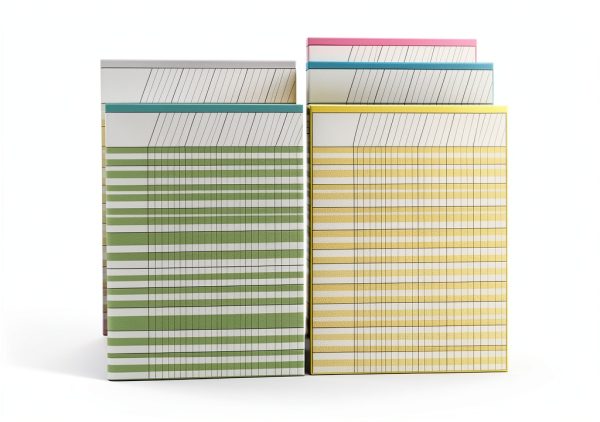 Youngever Multi-Color Laminated Dry Erase Incentive Chart with 120-0