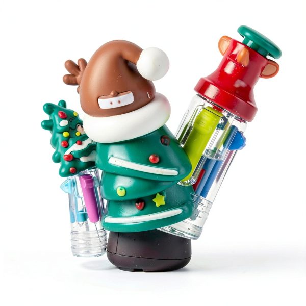 Christmas Multicolor Pens Thesixowls 24 Pack-3