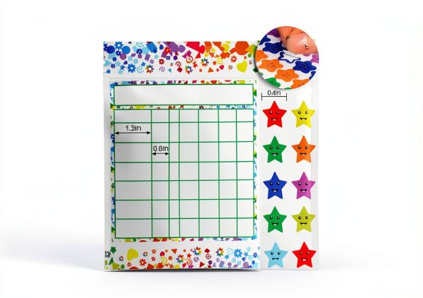 Utron Reward Chart 15x17.5 cm – 200g Coated Paper 2160 Stickers-1