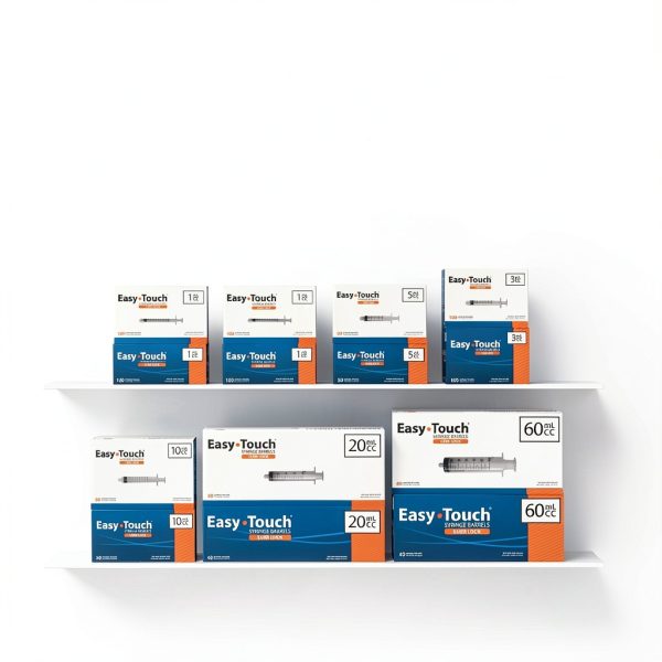 EasyTouch Luer-Lock Syringe Barrel 3ML Ultra-Clear Single-Use-6