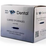 3D Dental CS12 US-12 Curved Tip Utility Syringe, Pack of 50-0