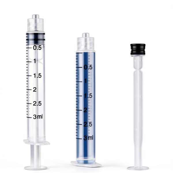 TecUnite 20 Pack Syringe, Plastic Curved Syringes for Epoxy Resin, Craft, Feeding Pets Animals, Oil or Glue Applicator-1