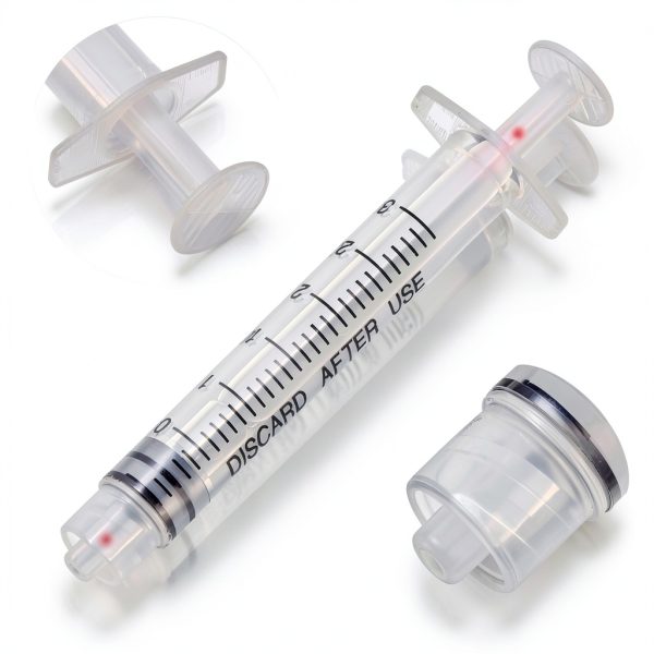TecUnite 20 Pack Syringe, Plastic Curved Syringes for Epoxy Resin, Craft, Feeding Pets Animals, Oil or Glue Applicator-2