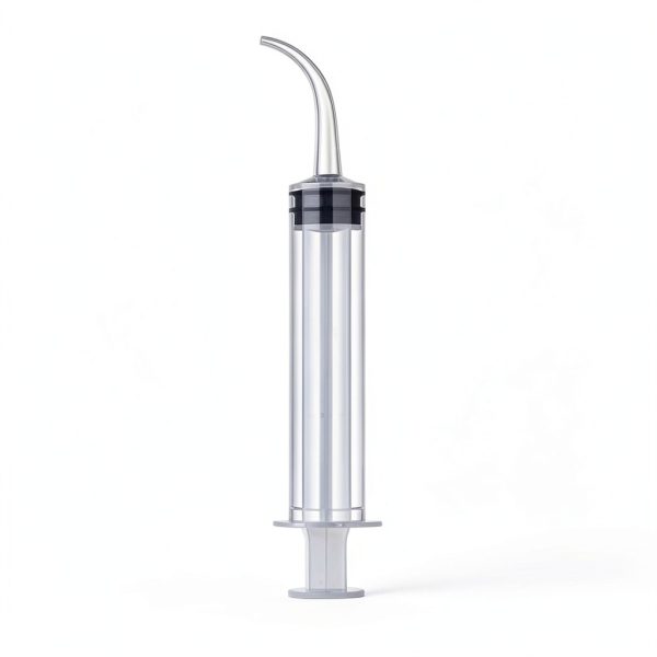 Wisdom Teeth Syringe, 50 Pack Dental Irrigation Curved Syringes for Dental Care Liquid Oral Tonsil Stone TMJ Chin Pain Relief Recovery Dentist Implant Clean Feeding Water-2