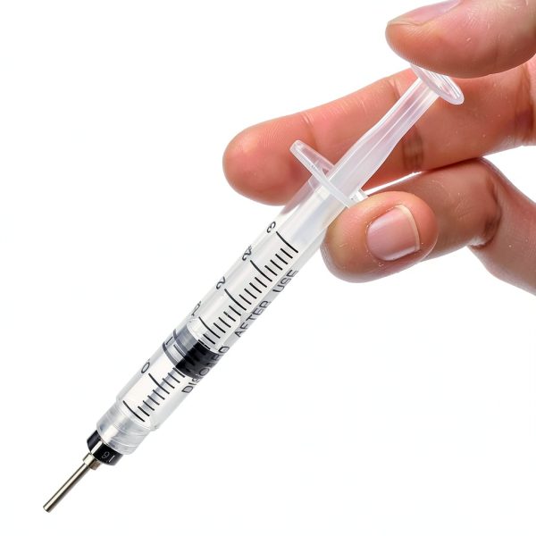 TecUnite 20 Pack Syringe, Plastic Curved Syringes for Epoxy Resin, Craft, Feeding Pets Animals, Oil or Glue Applicator-3