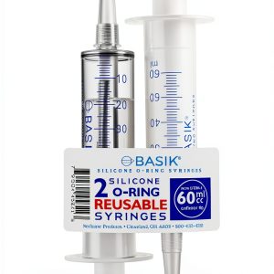 Basik Silicone O Ring Syringe 60cc Oral Dispensing Pack Medcare-0