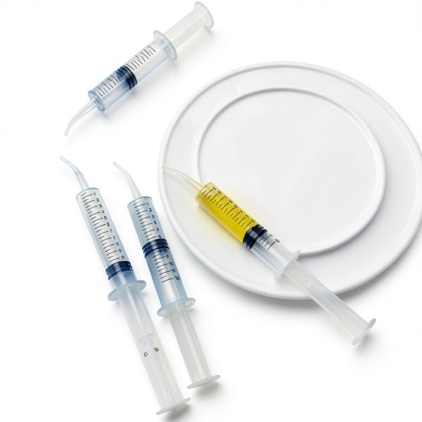 Dental Syringe GXXMEI 15pcs 12ml Curved Tip Graduated Disposable-4