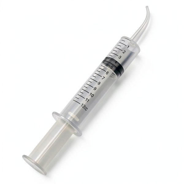 9 Pack 12cc Dental Syringe with Curved Tip & Measurement Disposable Graduated Dental Irrigation Syringe for Liquid, Oral Dental Care, Tonsil Stones Removing, Mouthwash, Feed Small Pet-5
