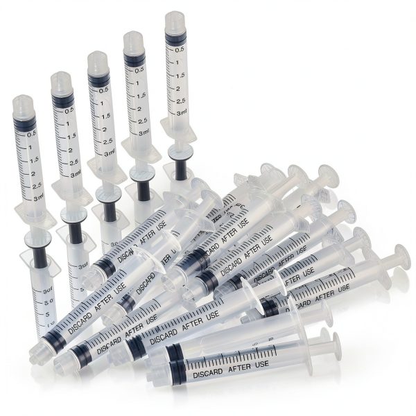 TecUnite 20 Pack Syringe, Plastic Curved Syringes for Epoxy Resin, Craft, Feeding Pets Animals, Oil or Glue Applicator-5