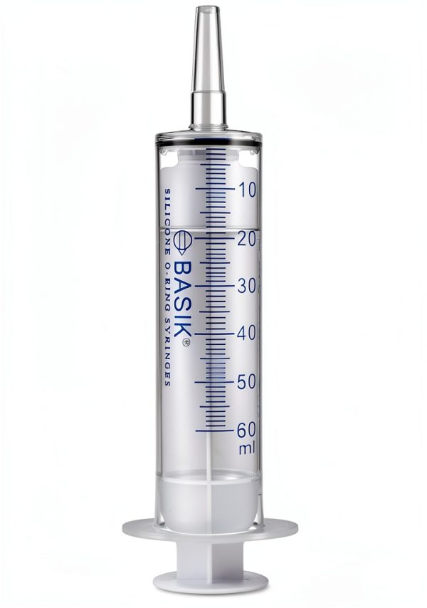 Basik Silicone O Ring Syringe 60cc Oral Dispensing Pack Medcare-2