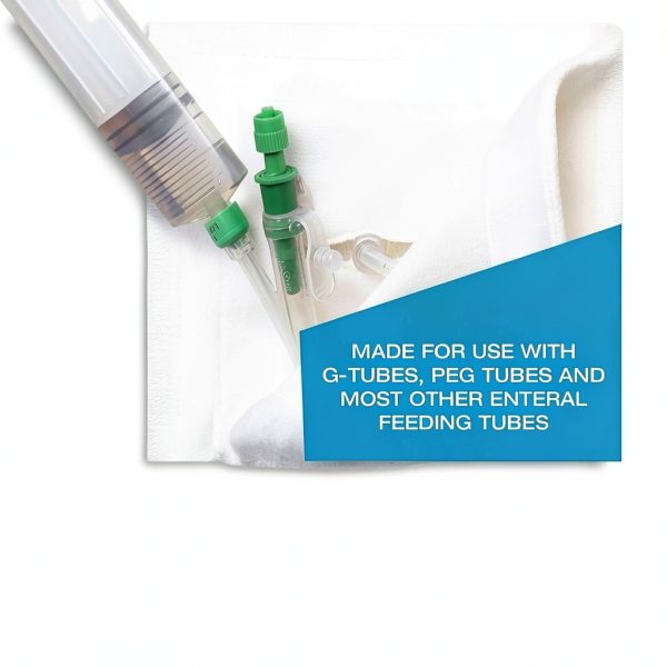 60ml Catheter Tip Syringe with Covers 25 Pack by Tilcare - Sterile Plastic Medicine Food Droppers for Children, Pets or Adults – Latex-Free Oral Medication Dispenser - Large Feeding Tube Syringes-1