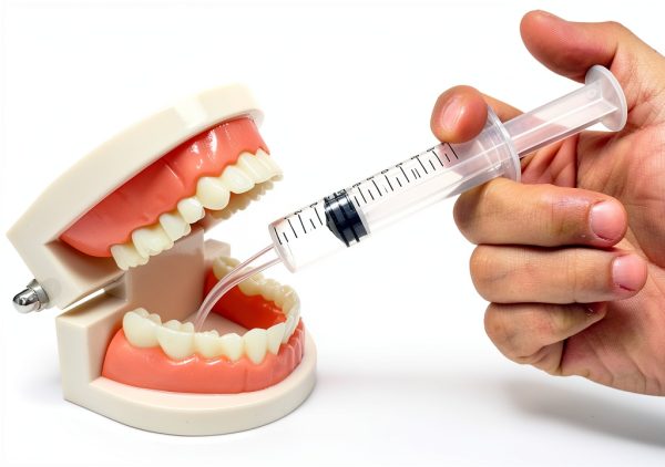 20 Pack Dental Syringe Disposable 12ml Dental Irrigation Syringe with Curved Tip for Oral, Dental Care, Tonsil Stone Squirt, Feed Pet, Liquid Injection, Oil, Glue-2