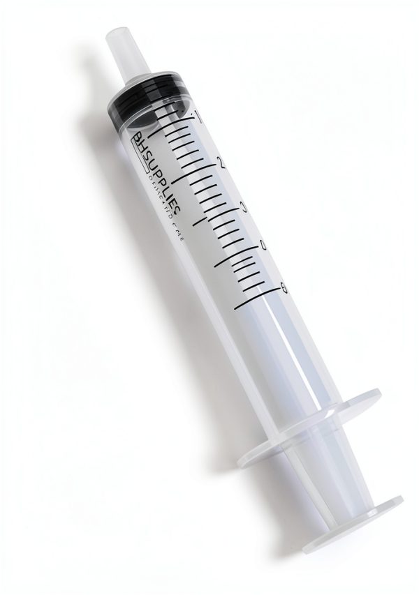 BH Supplies 5ml Oral Syringe with Cap Sterile 100 Count-1