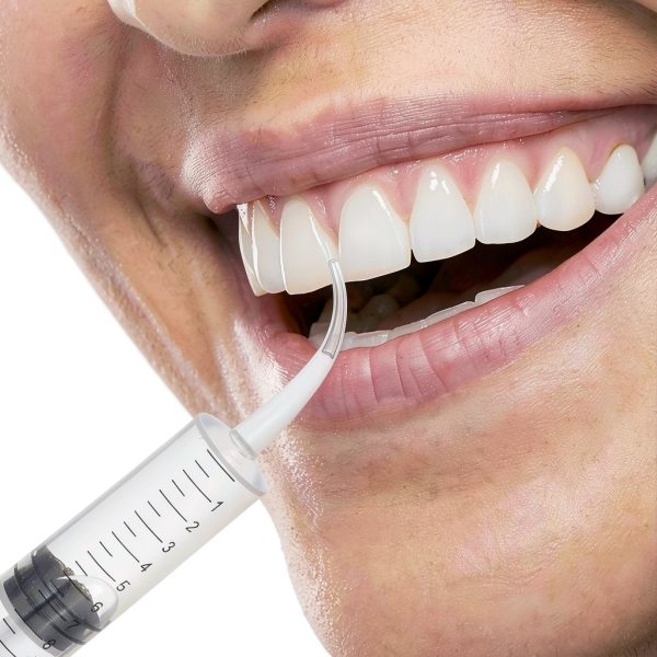 Dental Irrigation Syringe with Curved Tip - 8 Pack Disposable 12cc Tonsil Stone Squirt Mouthwash Cleaner, Pet Feeding Syringe for Birds Dogs (with Measurement) …-4